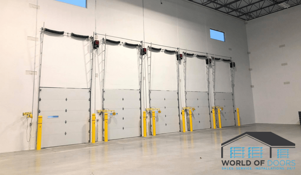 Commercial and industrial doors.