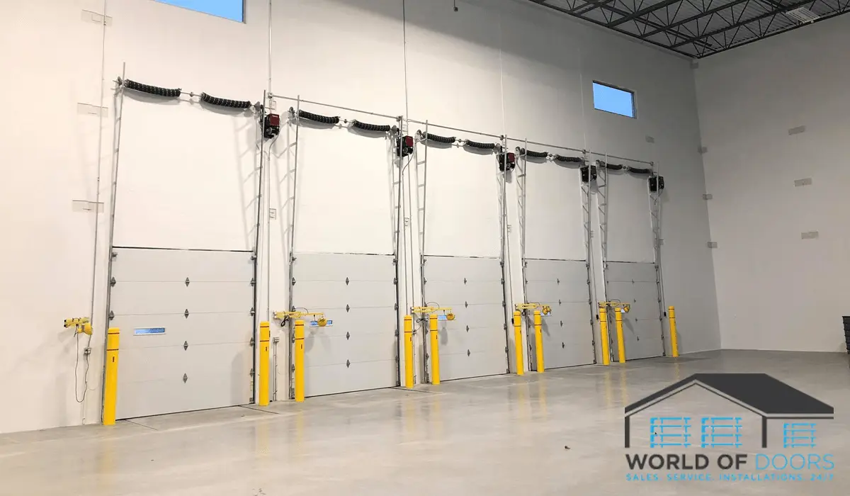 Commercial and industrial doors.